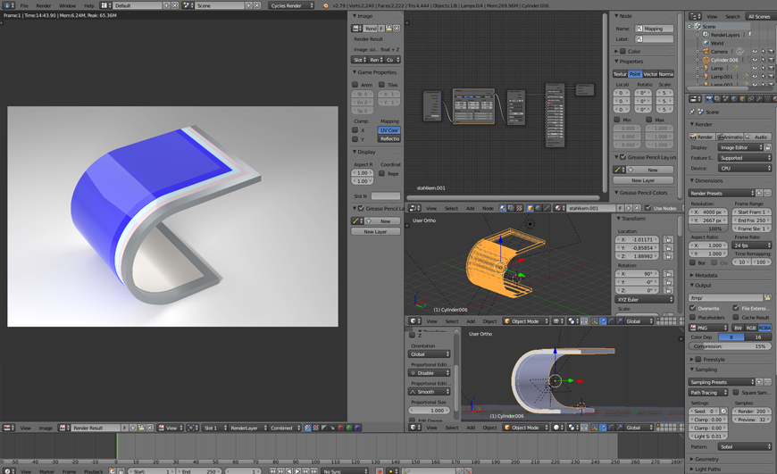 screenshor blender software