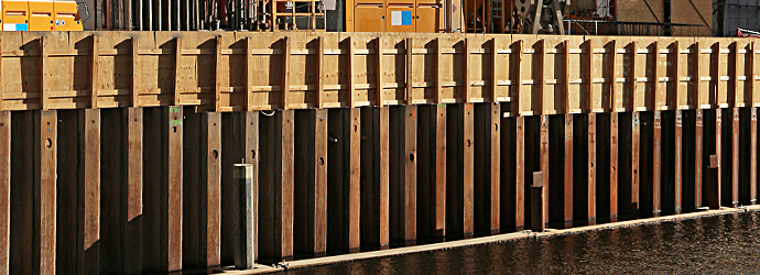 sheet pile wall