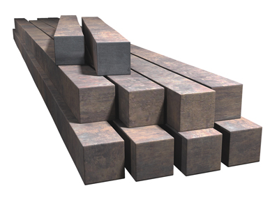 storage of steel bloom